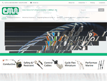 Tablet Screenshot of cmacable.com